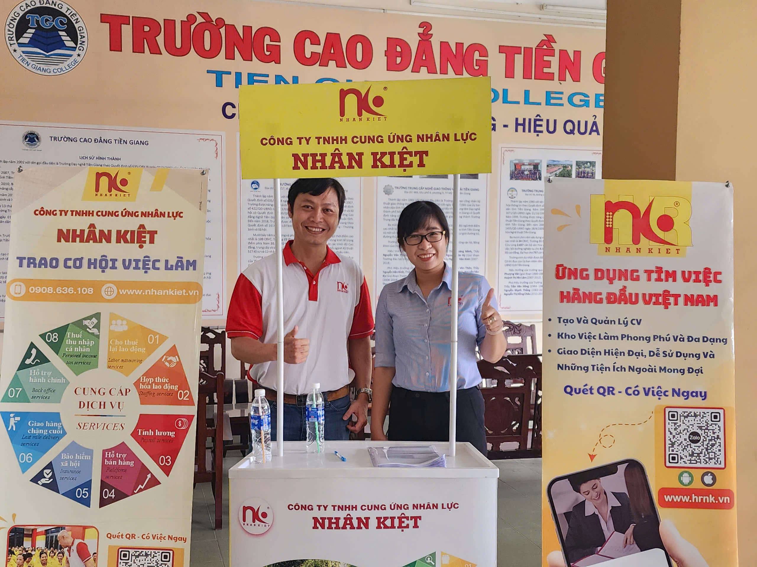 Bước Đệm Vững Chắc Cho Thế Hệ Trẻ: Nhân Kiệt Ký Kết hợp tác Cùng Cao Đẳng Tiền Giang
